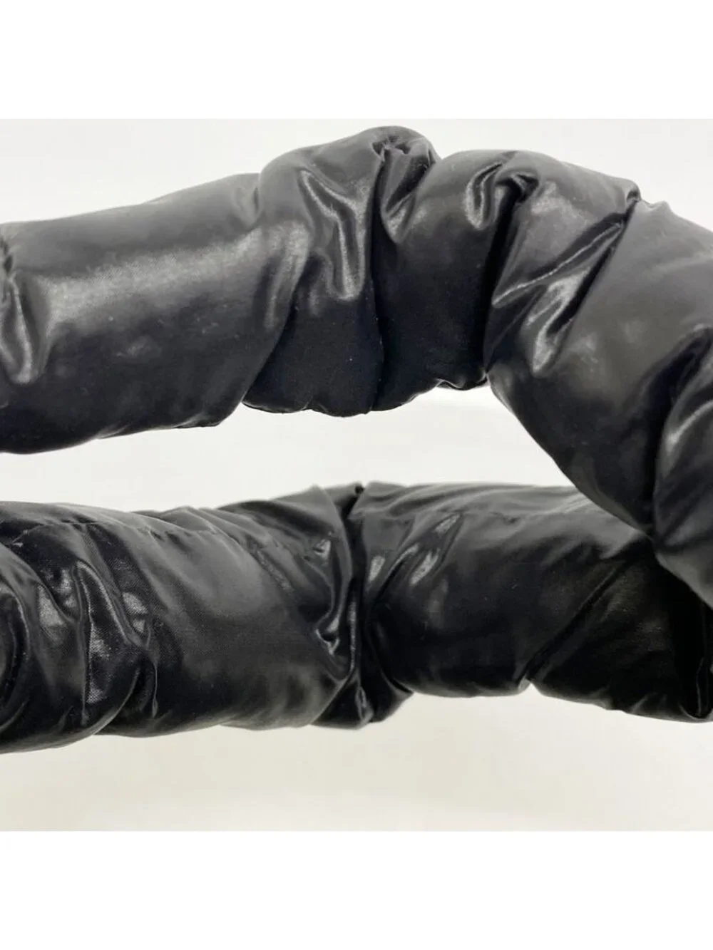 Chanel Tote Coco Cocoon Nylon Black Silver - Picture 7 of 9